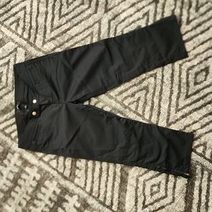 Express black capri pants